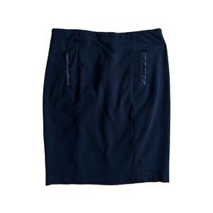 Ann Taylor Black Pencil Skirt